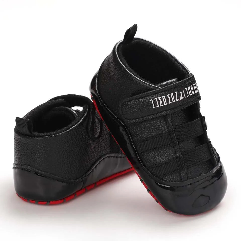 Baby Boy Shoes Soft Soled Sneakers For Baby Girls First Walker Newborn Casual Classic Sports Shoes Crib Toddler Prewalker 0-18M