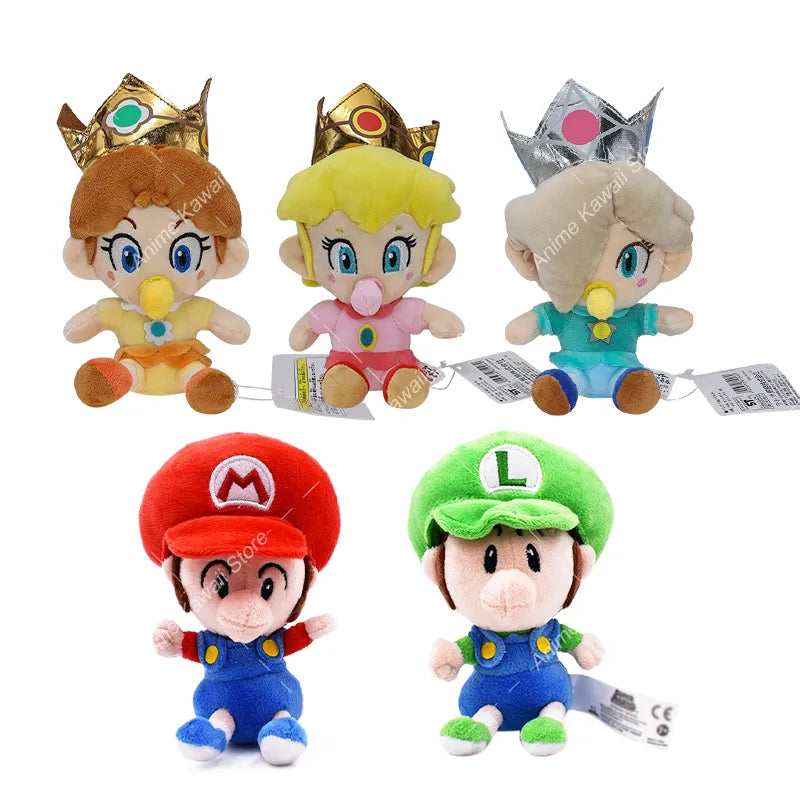 Cute Game Super Mario Baby Luigi Mario Rosalina Daisy Peach Princess Plush Stuffed Toys Doll For Kids Children Gifts