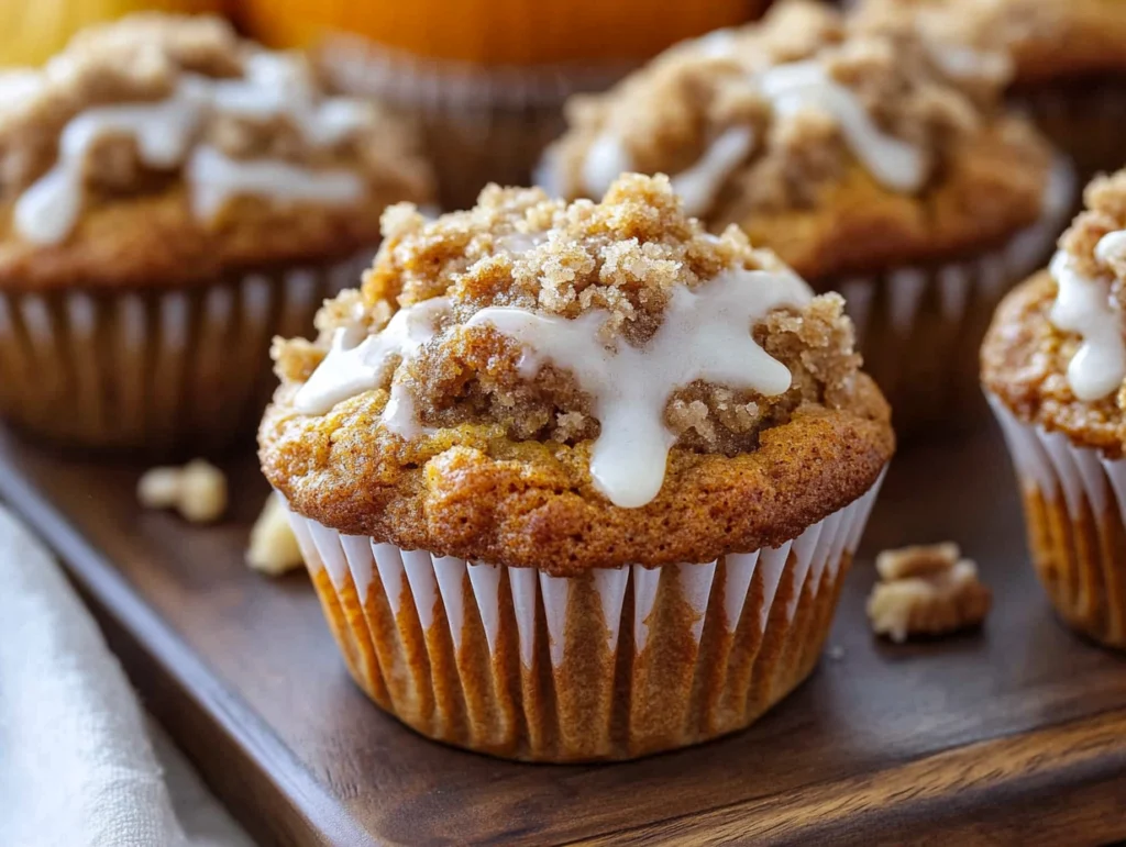 Pumpkin Streusel Muffins