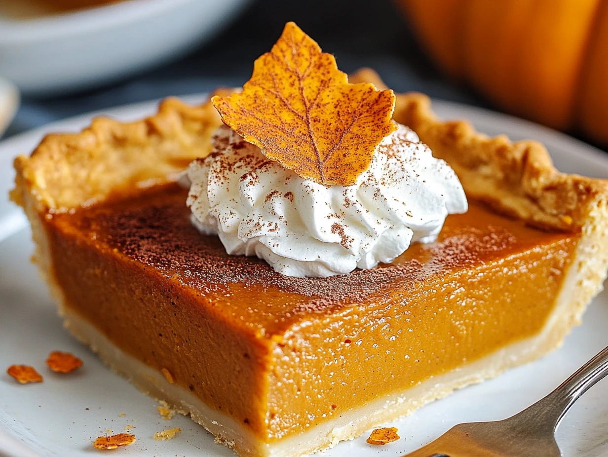 Pumpkin Slab Pie