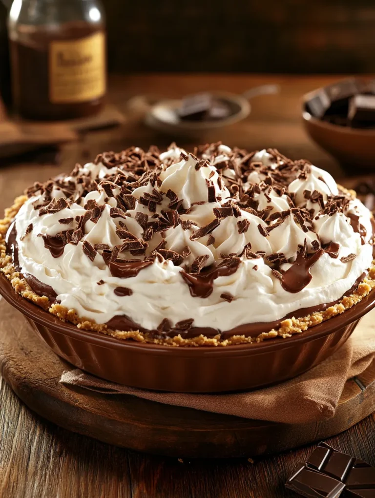 Imagine slicing into a luscious, velvety pie that oozes rich chocolate goodness – that’s what you’ll experience with this Old-Fashioned Chocolate Cream Pie Recipe! This classic dessert is not only a feast for the eyes with its glossy chocolate filling and whipped cream topping, but it also ignites nostalgic flavors that transport you back to family gatherings and cozy kitchens. Whether it’s a birthday celebration or a simple Sunday dinner, this pie is sure to impress and satisfy your sweet tooth.