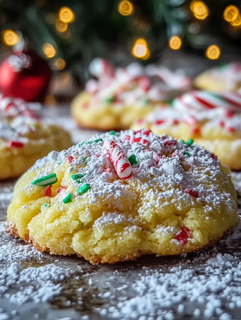 There's something magical about Christmas cookies that makes the holiday season feel complete. Among the plethora of festive treats, Christmas Ooey Gooey Butter Cookies stand out as a delightful and indulgent choice. With their creamy texture, buttery flavor, and a snowy dusting of powdered sugar, these cookies are perfect for sharing or enjoying with a warm cup of cocoa! Their unique blend of cream cheese and yellow cake mix results in a playful holiday treat that’s delightfully gooey and festive.