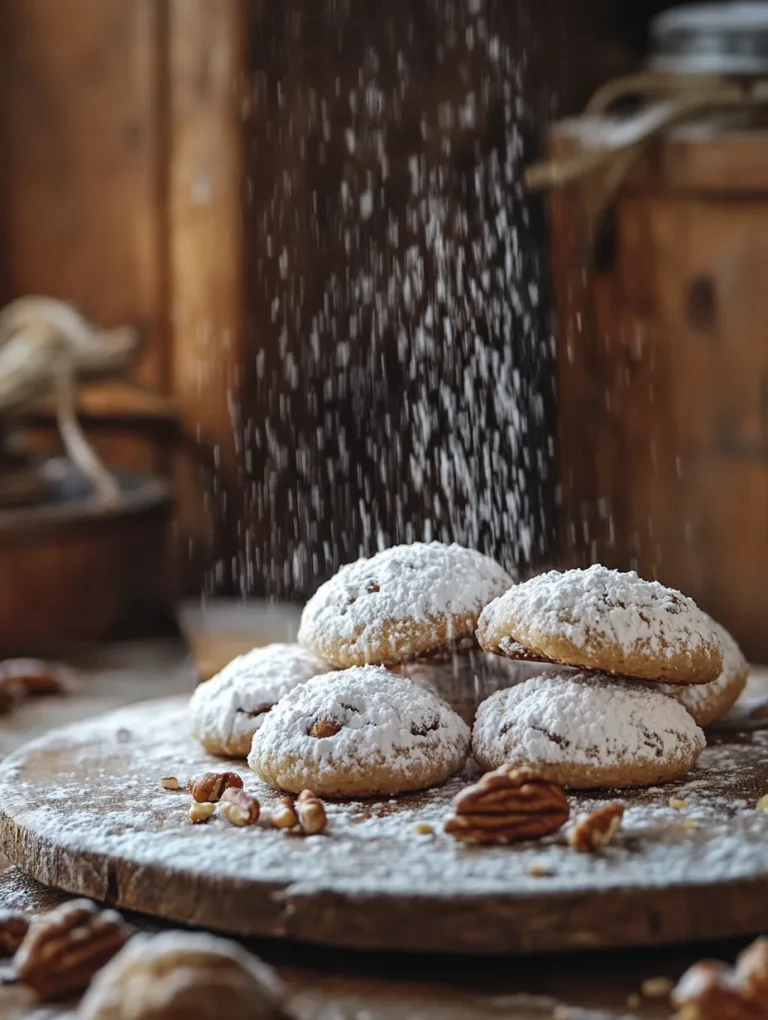 Imagine biting into a soft, melt-in-your-mouth cookie that’s always a hit during the festive season. These Sweetened Condensed Milk Snowball Cookies are not just any ordinary cookie; they embody comfort and nostalgia, making them perfect for gatherings or cozy afternoons at home. The delicate sweetness from the sweetened condensed milk combined with the buttery goodness creates a flavor explosion that simply melts in your mouth. These cookies are a cherished treat in many households, often shared among friends and family, and now, it’s time for you to make them!