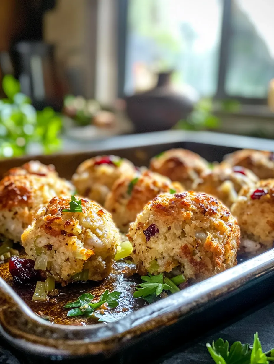 Imagine biting into a tender, savory turkey stuffing ball that bursts with flavor and warmth—a perfect bite during chilly holiday gatherings! Savory Turkey Stuffing Balls are not only a delightful addition to any festive spread but also a wonderful way to create memories in the kitchen. This dish is special because it combines the classic taste of stuffing with a modern twist, appealing to both traditionalists and those seeking something new.