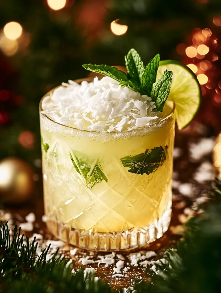 As the holiday season approaches, we're often inspired to create delightful concoctions that capture the spirit of celebration. Introducing the Coconut Christmas Mojito, an invigorating twist on the classic mojito that pairs perfectly with the festive atmosphere! Picture a refreshing drink with fragrant mint, creamy coconut, and zesty lime—all brought together to transport you to a tropical paradise amidst winter's chill. Whether you’re hosting a holiday party or simply enjoying a cozy evening, this festive cocktail will surely spread cheer!