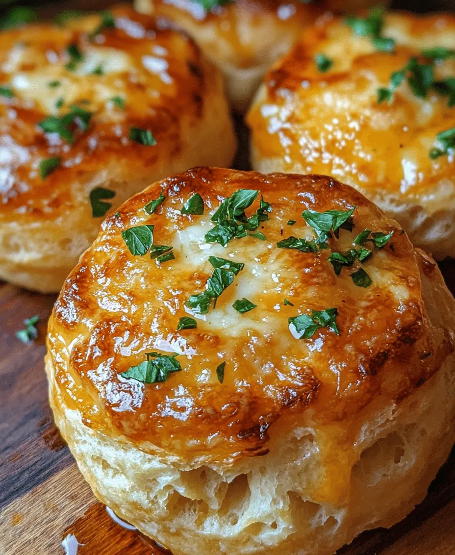 Garlic Butter Cheese Bombs are an irresistible treat that combines the comforting flavors of melted cheese, aromatic garlic, and flaky biscuit dough. Imagine biting into a warm, golden-brown exterior to uncover a gooey, cheesy center that oozes with flavor. Whether you’re hosting a party, looking for a quick snack, or searching for the perfect side dish to complement your dinner, these cheese bombs will surely delight your taste buds. Their versatility makes them a crowd-pleaser, and they can easily be adapted to suit various flavor preferences.