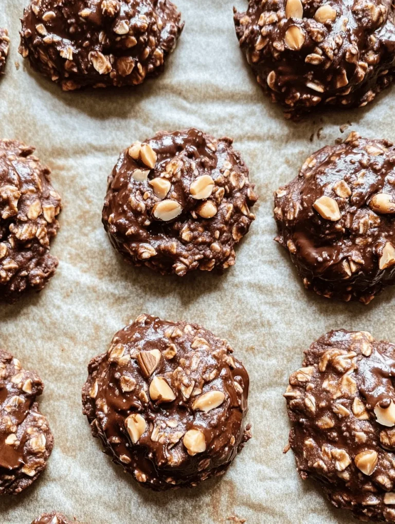 Are you craving something quick, satisfying, and irresistibly chocolatey? Look no further! Classic No-Bake Chocolate Oatmeal Cookies are your new best friend in the kitchen. These delicious treats are the ultimate sweet indulgence without the hassle of turning on the oven. Loaded with hearty oats and creamy peanut butter, they deliver a delightful mix of flavors and textures that simply melt in your mouth. Whenever I whip up a batch, memories come flooding back of family gatherings and kitchen experiments with my loved ones—this recipe is sure to become a cherished memory-maker in your home too!