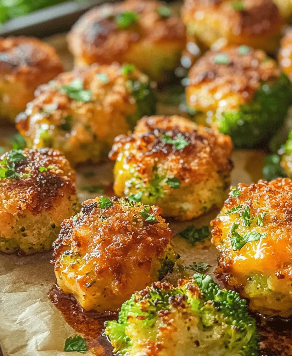 If you’re on the lookout for a delightful and nutritious snack or appetizer, Cheesy Broccoli Bites are an excellent choice. These bite-sized morsels are not only bursting with flavor but also packed with essential nutrients, making them a guilt-free indulgence. Whether you’re hosting a family gathering, planning a party, or simply want to elevate your meal with a healthy side dish, Cheesy Broccoli Bites fit seamlessly into any occasion. They’re a fantastic way to encourage vegetable consumption, especially for those who might be hesitant to indulge in greens.