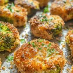 If you’re on the lookout for a delightful and nutritious snack or appetizer, Cheesy Broccoli Bites are an excellent choice. These bite-sized morsels are not only bursting with flavor but also packed with essential nutrients, making them a guilt-free indulgence. Whether you’re hosting a family gathering, planning a party, or simply want to elevate your meal with a healthy side dish, Cheesy Broccoli Bites fit seamlessly into any occasion. They’re a fantastic way to encourage vegetable consumption, especially for those who might be hesitant to indulge in greens.