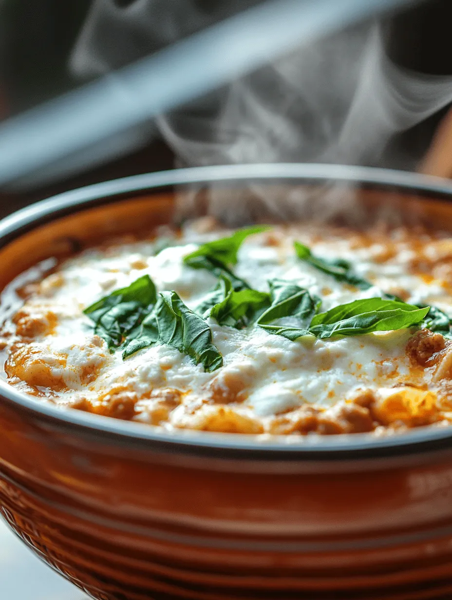 Looking for a comforting dish that combines the rich flavor of lasagna with the heartiness of soup? Dive into this High Protein Lasagna Soup that will make your taste buds sing! Packed with lean meat, fresh vegetables, and creamy ricotta, this delightful recipe is a cozy favorite, especially on chilly evenings. Plus, it’s quick to prepare, making it perfect for busy weeknights without sacrificing flavor or nutrition.