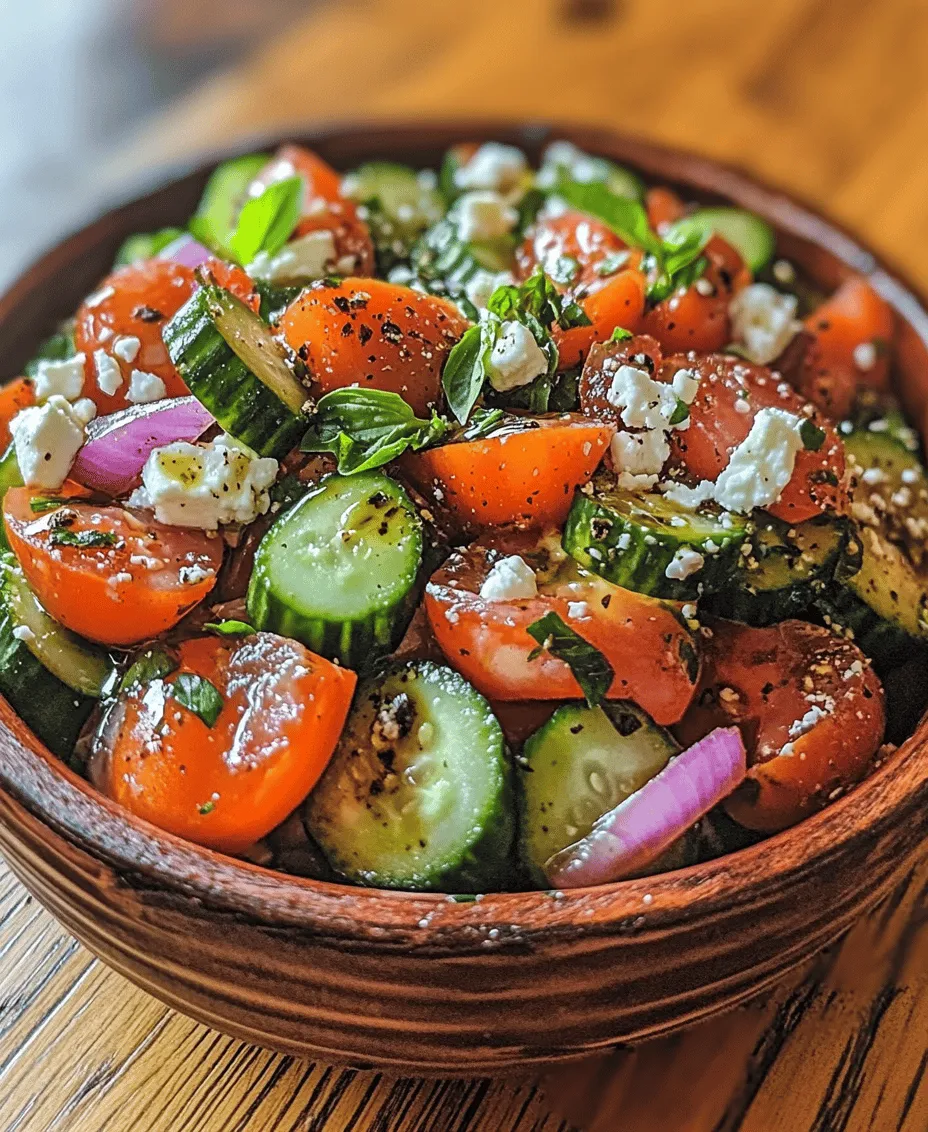 In today's health-conscious world, fresh salads have become a cornerstone of balanced diets, offering a multitude of flavors and nutrients in a single bowl. Among the myriad of salad options available, the Cucumber & Tomato Medley Salad stands out as an exceptionally refreshing choice. This vibrant dish not only tantalizes the taste buds but also packs a nutritional punch, making it an ideal accompaniment to any meal or a light, standalone dish.