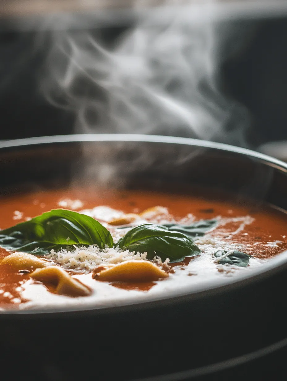 Are you in search of a comforting bowl of soup that warms your heart and delights your taste buds? Look no further! This Creamy Tomato Basil Tortellini Soup is an irresistible blend of rich flavors, creamy texture, and delightful aromas that make it a beloved favorite for many. Whether it's a chilly day or a busy weeknight, this soup brings the feel-good vibes that leave everyone wanting more.