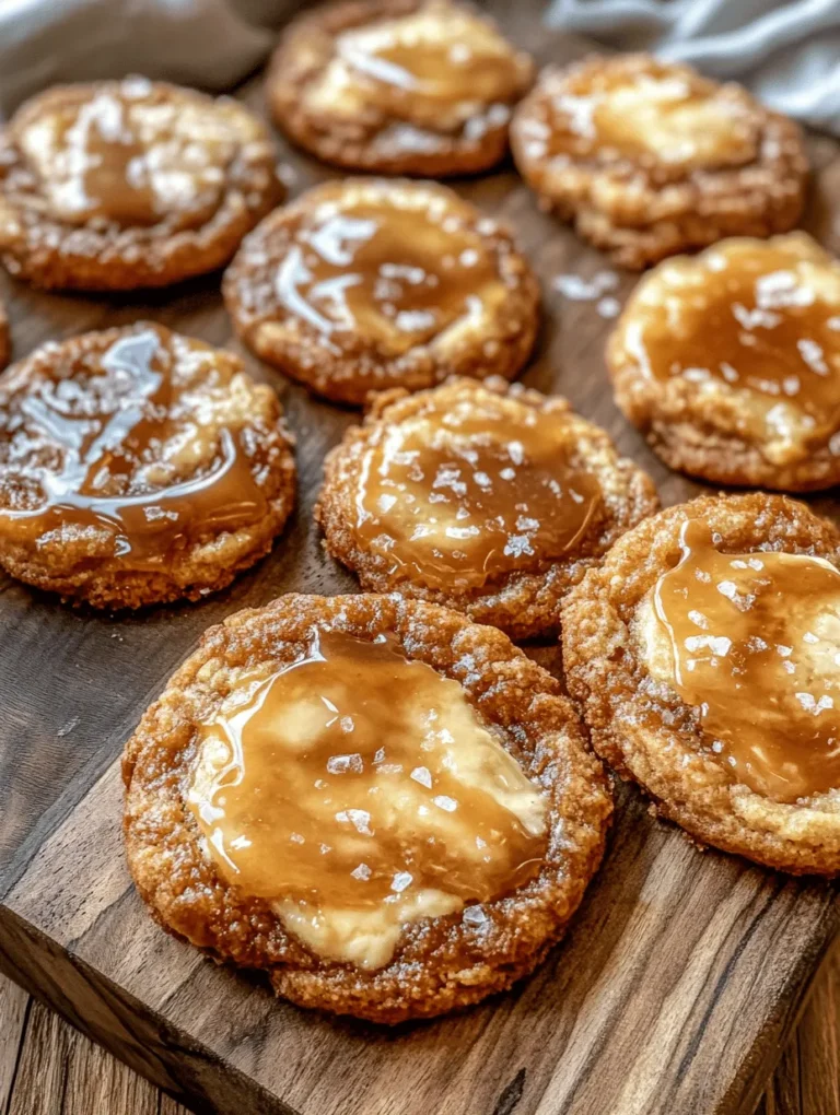 Imagine cookies that boast a buttery, soft cookie base, bursting with a creamy cheesecake filling while delicately drizzled with sweet caramel and a sprinkle of sea salt. Copycat Crumbl Salted Caramel Cheesecake Cookies are a sweet sensation that will take your dessert game to the next level! Inspired by the famous Crumbl cookie, these delightful treats are perfect for sharing at gatherings or simply enjoying as a well-deserved indulgence. Let’s dive into this delicious and easy-to-follow recipe that will surely impress your family and friends!