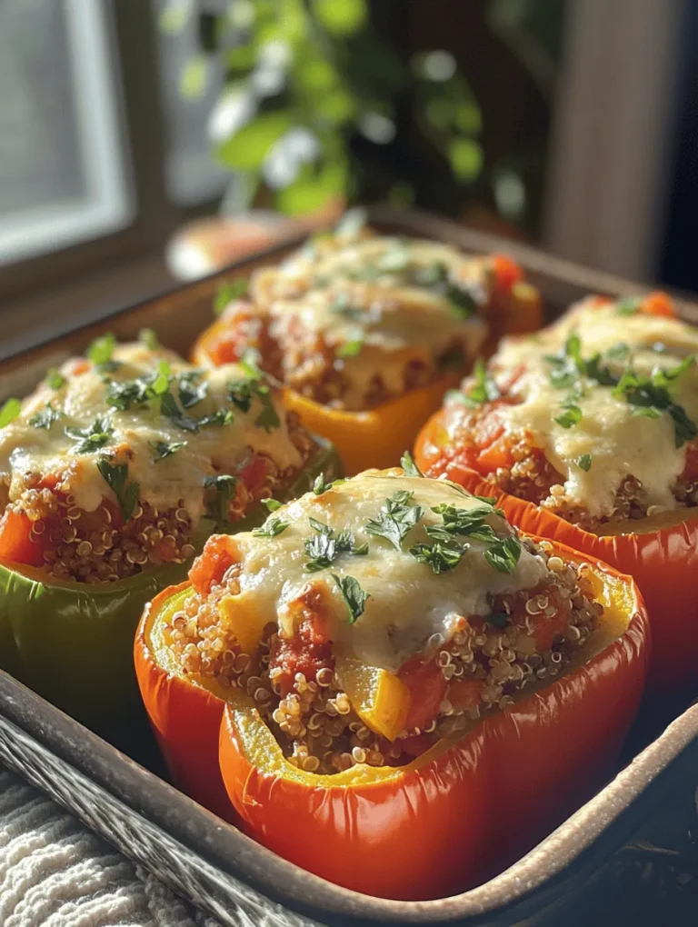 Imagine biting into a vibrant bell pepper, perfectly roasted, filled to the brim with savory turkey and quinoa, all topped with melted cheese. Hearty Turkey-Stuffed Bell Peppers are not only a feast for the eyes but also a powerhouse of flavor and nutrition. This dish stands out for its versatility, healthy ingredients, and the warm, welcoming aroma that fills your kitchen. Whether you’re looking for a new family dinner idea or a dish to impress guests, these stuffed peppers will surely become a favorite at your table!