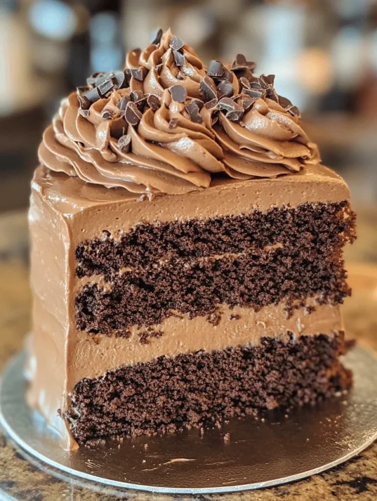 Imagine sinking your fork into a sumptuous slice of Decadent Triple Layer Mocha Cake, with rich chocolate layers and a creamy espresso buttercream frosting that melts in your mouth. This cake is more than just a dessert; it’s a celebration of coffee and chocolate—a match made in heaven! Whether for a special occasion or an indulgent weekend treat, this recipe will impress friends and family alike with its gorgeous layers and incredible flavor. Let's dive into what makes this cake a must-try!