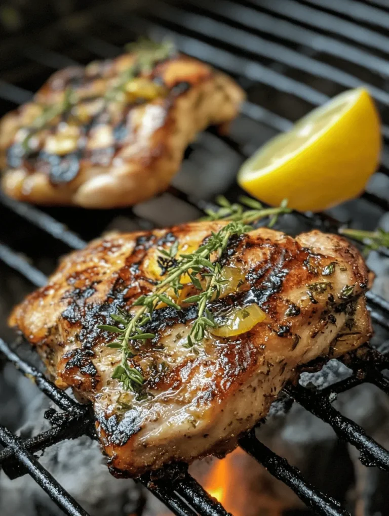 Imagine biting into a succulent piece of grilled chicken, perfectly infused with the refreshing flavors of lemon and vibrant herbs. Lemon Herb Grilled Chicken Delight is more than just a meal; it’s an experience that brings a burst of sunshine to your plate! This recipe is incredibly simple to make and is a favorite for summer barbecues and family gatherings. The depth of flavor that the marinade provides is simply irresistible, making the chicken both juicy and fragrant.