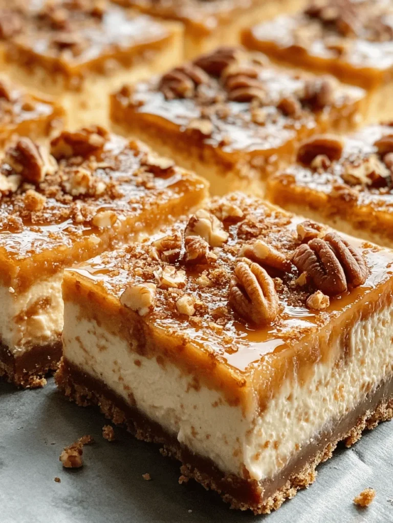 Imagine biting into a delightful dessert that combines the creamy richness of cheesecake with the delicate, caramelized sugar top of crème brûlée, all while enjoying a satisfying crunch from toffee bits and pecans. Our Crème Brûlée Cheesecake Bars with a Crunch are the epitome of indulgence! Perfect for special occasions or a cozy night in, these bars are guaranteed to impress party guests and sweet tooth enthusiasts alike. A visual and tasty feast, each bar promises a velvety texture with a satisfying crack beneath your fork.