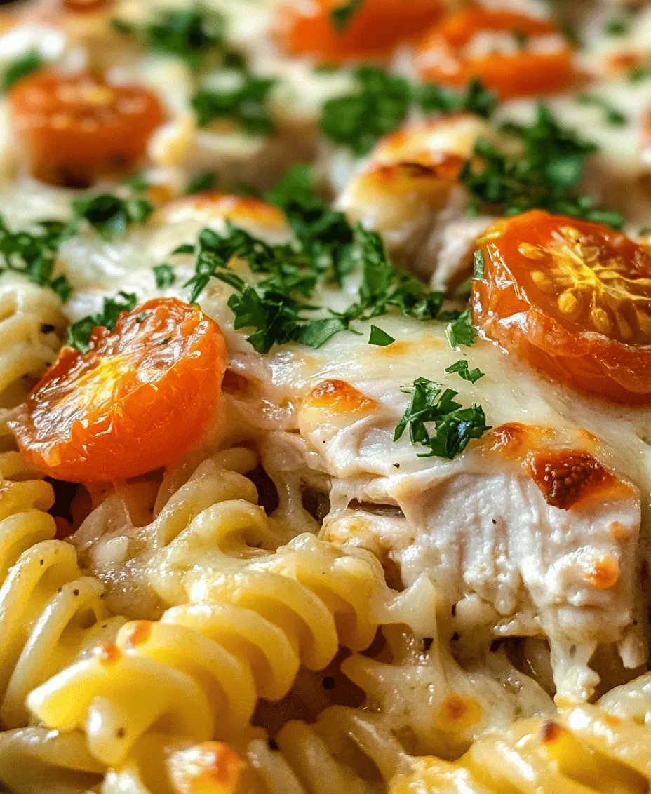 Captivating flavors and comforting textures come together in this Cheesy Garlic Parmesan Chicken Pasta Bake. Perfect for family dinners or casual gatherings, this dish combines the heartiness of pasta with the richness of cheese and the brightness of fresh ingredients. With an easy preparation process and minimal cooking time, it's no wonder this recipe has become a go-to for many home cooks. The delightful aroma of garlic wafting through your kitchen and the golden, bubbly cheese topping are sure to entice anyone lucky enough to be around during cooking.