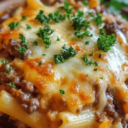 When it comes to comfort food, few dishes can rival the warm embrace of cheesy pasta. Whether it's a cozy family dinner or a gathering with friends, cheesy penne with garlic butter ground beef stands out as a dish that satisfies both hunger and nostalgia. This recipe combines the robust flavors of ground beef and the rich creaminess of cheese, creating a symphony of taste that resonates with pasta lovers everywhere.