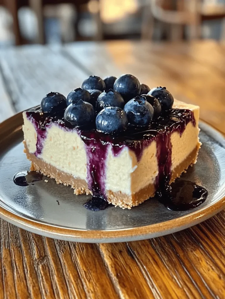 Imagine slicing into a creamy, rich cheesecake with a golden graham cracker crust, delicately topped with fresh blueberries and an optional luscious blueberry sauce. This White Chocolate Blueberry Cheesecake is not just a dessert; it’s an experience to savor! Perfect for celebrations or a special treat, its combination of flavors and textures makes it irresistibly popular. Whether you’re a cheesecake enthusiast or a newbie baker, this recipe will elevate your dessert game to new heights!