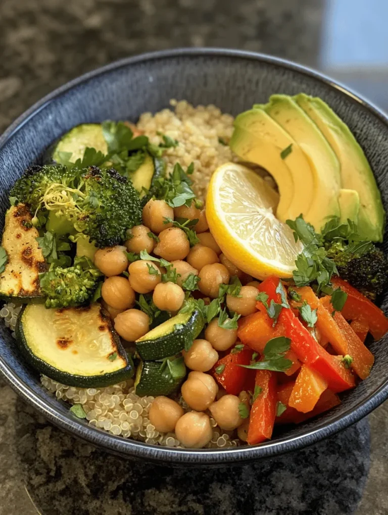 If you’re in need of a vibrant, nutritious meal that fills you with energy and satisfaction, look no further than these Quinoa & Roasted Veggie Power Bowls! With the delightful crunch of roasted vegetables and creamy avocado, these bowls not only deliver on taste but are also a feast for the eyes. This recipe should hold a special place in your meal prep arsenal; it’s colorful, easy to customize, and perfect for anyone seeking a wholesome meal that fuels the body!