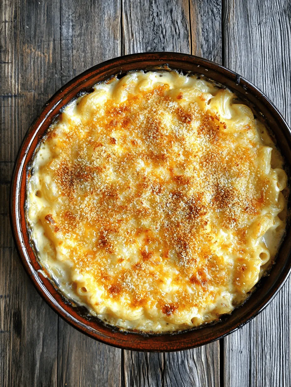 Nothing quite says comfort food like a piping hot bowl of mac and cheese. This Cheesy Comfort Delight brings together creamy, rich cheeses and perfectly cooked elbow macaroni, creating an irresistible dish that warms the heart and soul. Perfect for family gatherings or cozy nights in, this recipe is not just about taste; it’s about creating memories! Imagine a dish that’s packed with flavor and oozing gooey cheese—can you resist?