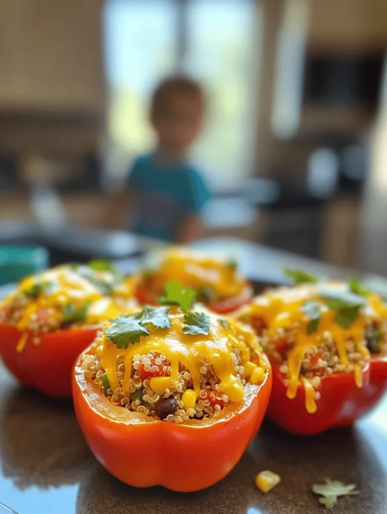 There's something truly delightful about opening your oven to reveal a tray of Vibrant Veggie-Stuffed Bell Peppers. With their colorful appearance, enticing aroma, and vibrant filling brimming with wholesome ingredients, these stuffed peppers are not just a feast for the taste buds; they are also a visual treat! Perfect for dinner nights or meal prep, this recipe is a family favorite that never fails to impress. Join me in preparing this satisfying dish that brings together flavor, nutrition, and eye-catching presentation!