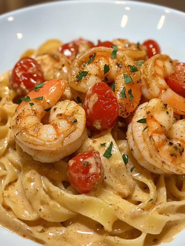 Take your taste buds on a journey to the South with this mouthwatering Spicy Cajun Shrimp Pasta! Creamy, spicy, and utterly satisfying, this dish is a symphony of flavors that perfectly marries succulent shrimp with perfectly cooked pasta enveloped in a rich sauce. Whether you're looking for a quick weeknight meal or an impressive dish to entertain guests, this recipe is sure to steal the show!