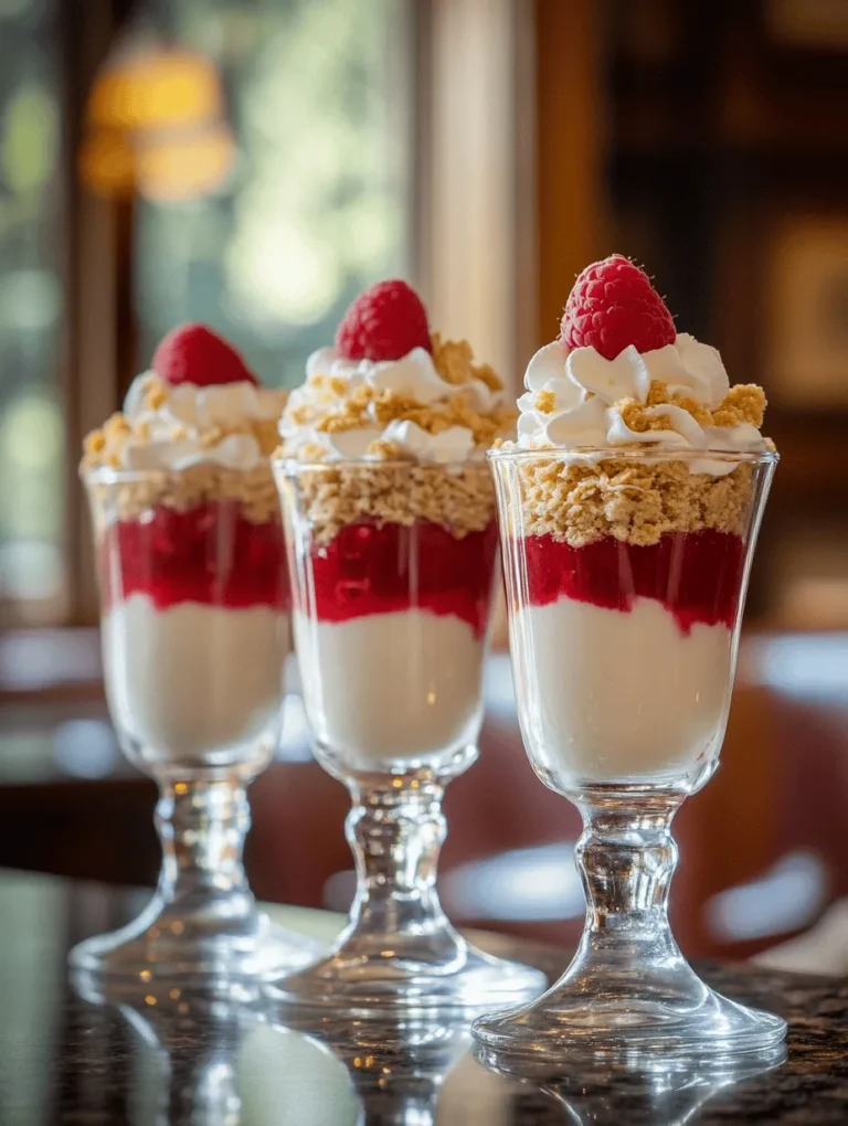 If you’re craving a dessert that beautifully blends the creaminess of white chocolate with the tartness of raspberries, look no further than these White Chocolate Raspberry Mousse Parfaits! This stunning layered dessert not only satisfies your sweet tooth but also adds a touch of elegance to any occasion. Perfect for special gatherings or simply to treat yourself, these parfaits are sure to impress with their delightful presentation and sensational flavor.