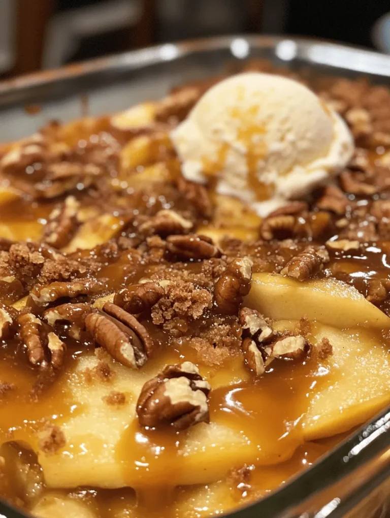 Indulge in the comforting warmth of autumn with this Warm Caramel Apple Dump Cake. As the fragrant aroma of cinnamon and baked apples fills your kitchen, you’ll find it impossible to resist a scoop of this delightful dessert. With its buttery top layer and gooey caramel, this recipe brings together a perfect harmony of flavors and textures that will leave your guests asking for seconds. Whether it’s a cozy family gathering or a festive celebration, this warm cake is bound to be the star of your dessert table!