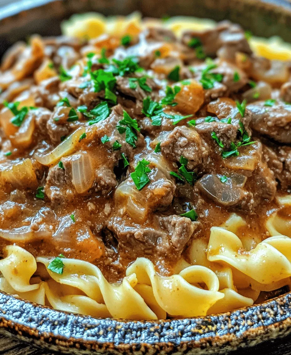 Beef Stroganoff is a dish that resonates with many as a quintessential comfort food. Its rich, creamy sauce enveloping tender beef and hearty noodles brings warmth and satisfaction to the table, making it a favorite among families and food lovers alike. This dish has a long-standing history that dates back to 19th-century Russia, where it was first introduced as a culinary delight named after the Stroganov family. Over the years, it has evolved and found its way into various cuisines around the world, each putting its unique spin on this classic.