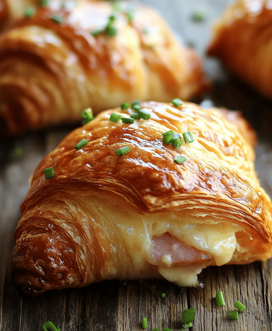 If you’re looking for a quick yet delightful snack or meal, savory baked ham and cheese croissants are an excellent choice. These flaky, golden pastries are not only simple to make, but they also deliver a satisfying combination of flavors that will please any palate. Whether you're preparing a leisurely breakfast, a light lunch, or an appetizer for your next gathering, these croissants are versatile enough to suit any occasion.