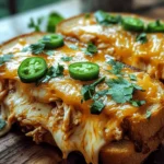 Imagine sinking your teeth into a warm, gooey grilled cheese sandwich overflowing with tender, tangy BBQ chicken and melty cheese. That’s exactly what you get with this BBQ Chicken Grilled Cheese recipe! Perfect for a quick weeknight dinner or a cozy weekend lunch, this dish combines the nostalgia of a classic grilled cheese with the bold flavors of BBQ chicken, making it an instant favorite. Whether you're hosting friends or treating yourself, this grilled cheese is sure to impress!