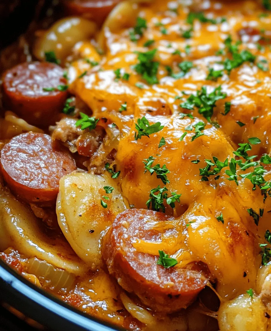 Comfort food has a unique ability to evoke nostalgia and warmth, and few dishes embody this sentiment as beautifully as pierogi casserole with kielbasa. This delightful recipe is not only a hearty meal that satisfies hunger, but it also brings an element of coziness to the dining table, making it a perfect choice for family gatherings or chilly evenings at home. The slow cooker elevates this dish to new heights, merging convenience with mouthwatering flavor, allowing busy cooks to enjoy a homemade meal with minimal effort.