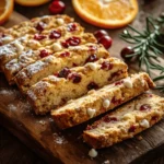 Imagine a delightful crunchy treat that combines the tartness of cranberries, the zesty aroma of fresh orange, and the rich creaminess of white chocolate. This Cranberry Orange Biscotti with White Chocolate is not just a snack; it's an experience! Perfect for enjoying with your morning coffee or as a sweet addition to your afternoon tea, these biscotti are a crowd-pleaser. Whether you have them at a holiday gathering or simply as a cozy afternoon treat, they bring a burst of sunshine to your palate.