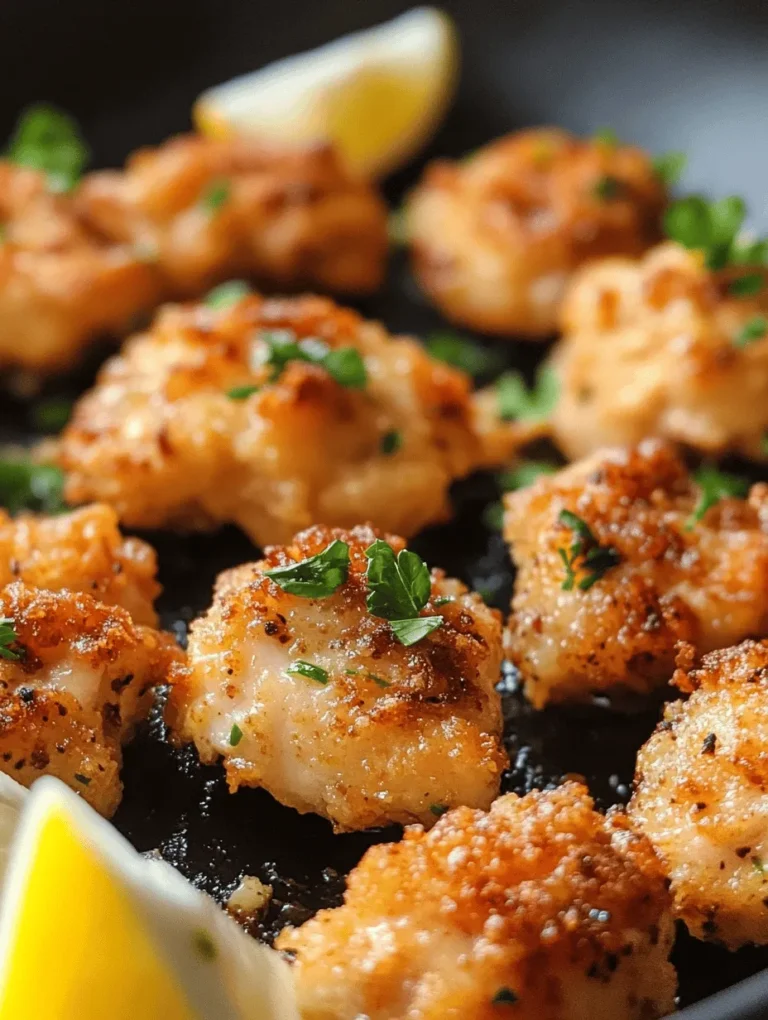 Looking for a quick and scrumptious dish to impress your family or dinner guests? Look no further! These 15-Minute Garlic Butter Chicken Bites are not only simple to make but also bursting with flavor. Juicy, tender pieces of chicken enveloped in golden, garlicky butter make for an irresistible combination that tantalizes the taste buds. Imagine sitting down to a plate of these delightful bites, paired with a squeeze of fresh lemon – the perfect treat for busy weeknights or spontaneous gatherings!