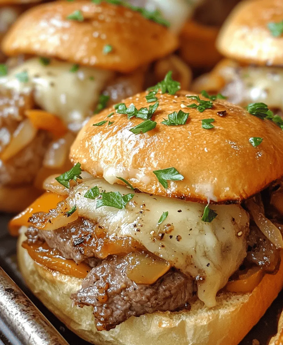 If you're looking for a delicious and satisfying meal that brings a taste of Philadelphia right to your kitchen, look no further than Philly Cheesesteak Sliders. These delightful mini sandwiches pack all the classic flavors of the iconic cheesesteak, but in a perfectly portioned, bite-sized format that's perfect for any occasion. Whether you're hosting a game-day party, a casual family dinner, or just craving something delicious, these sliders are sure to please.