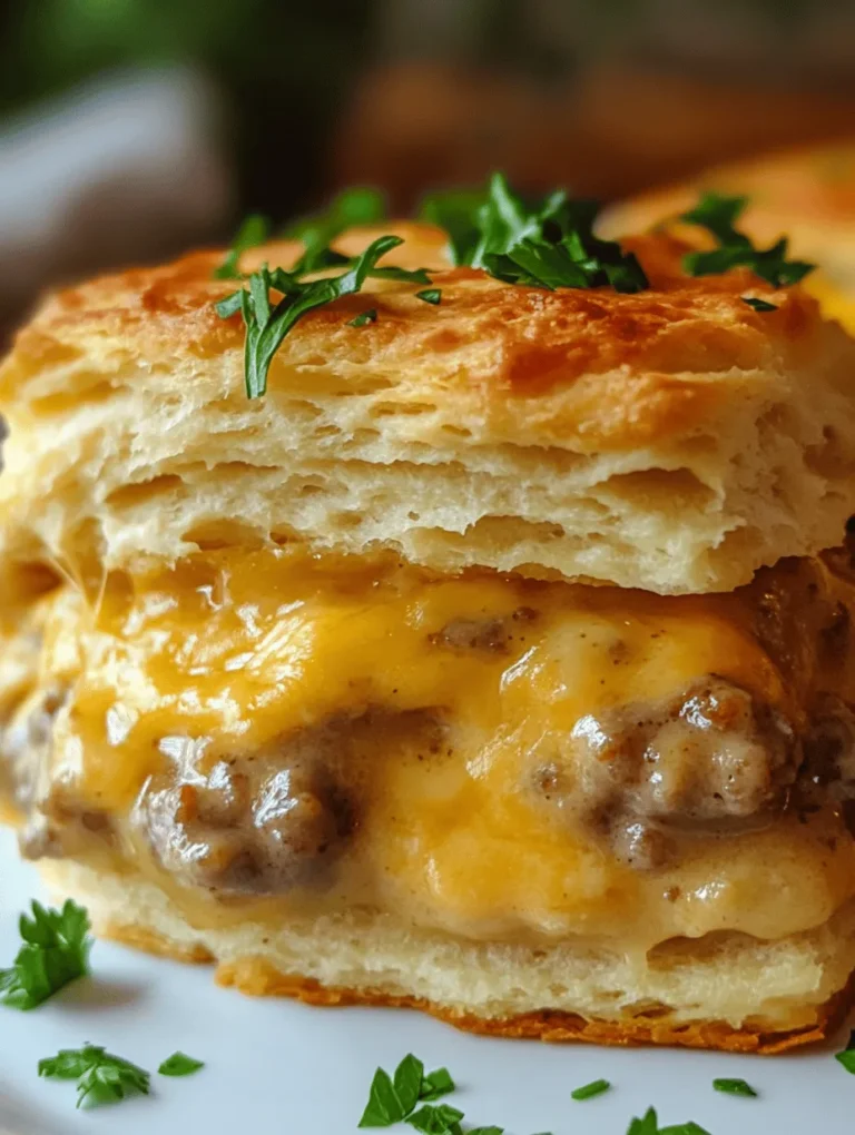 Imagine waking up to the irresistible aroma of buttery biscuits baking in the oven, combined with the savory scent of sausage gravy wafting through your kitchen. This Southern Biscuits with Sausage Gravy Casserole is not just a dish; it's a soul-warming experience that brings family and friends together. Often enjoyed for brunch or family gatherings, this recipe is cherished for its hearty, comforting flavors and creamy textures. Whether you're a Southerner at heart or a newcomer to this classic dish, this recipe will surely become a favorite!