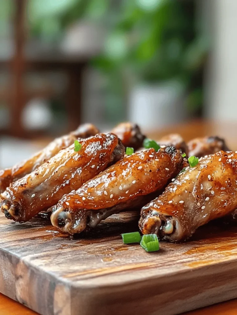 Imagine biting into a perfectly cooked chicken wing – juicy, tender, and coated in a sweet and savory glaze that dances on your taste buds. These Air Fryer Honey Garlic Chicken Wings are the ultimate crowd-pleaser, merging the rich flavors of honey, soy sauce, and garlic, all while boasting a delightful crispiness thanks to the air fryer. Whether you're hosting a game day party or simply craving a delicious dinner, this recipe never fails to impress!