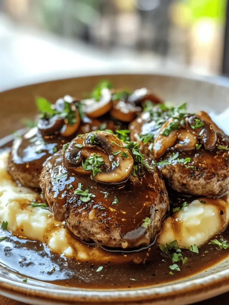 Imagine biting into a juicy, flavorful steak, smothered in a rich mushroom gravy and served over a bed of creamy mashed potatoes. That’s what you get with this Hearty Amish Poor Man's Steak – a dish that warms both the heart and the belly. This recipe doesn't just fill you up; it delivers layers of flavor reminiscent of cozy family dinners. Passed down through generations, the Poor Man's Steak showcases the heartiness of traditional Amish cooking. Perfect for a weeknight dinner or a gathering with family, it's sure to be a hit!