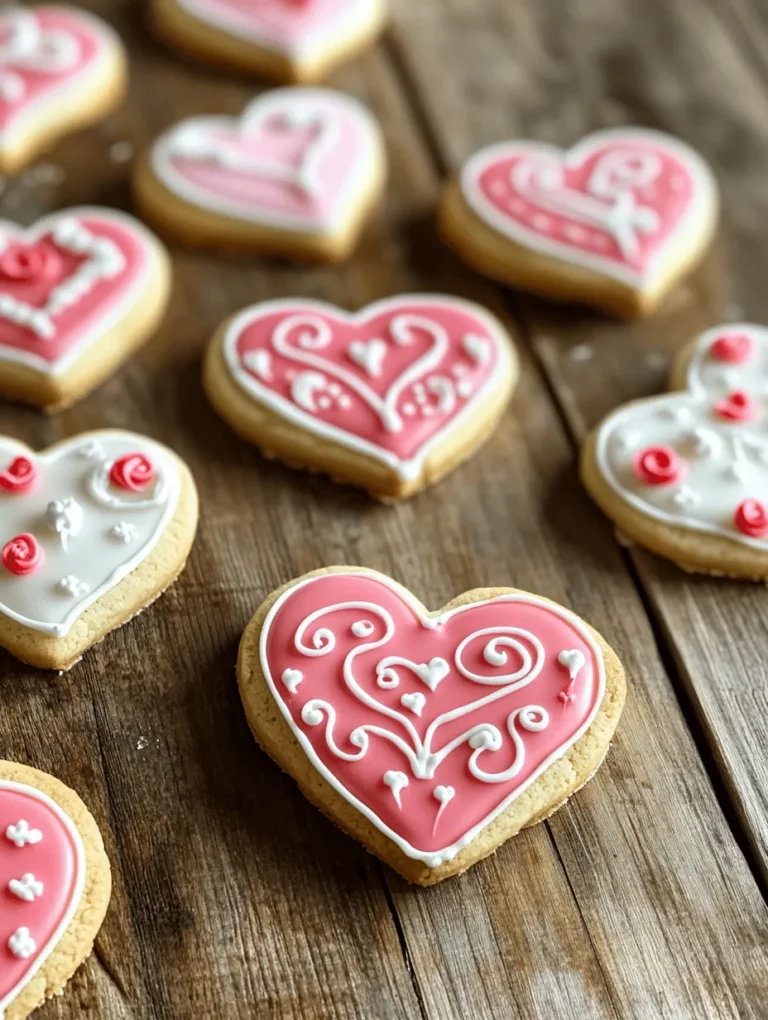 Nothing says love like a batch of fresh, heart-shaped sugar cookies! These delightful cookies, adorned with colorful royal icing, are the perfect treat for Valentine’s Day, anniversaries, or just a fun baking project. With their soft, buttery texture and sugary sweetness, they are bound to capture the hearts of everyone who tries them. Whether you're baking for a special occasion or simply indulging yourself, this Heart-Shaped Sugar Cookies with Royal Icing recipe will surely become a favorite!