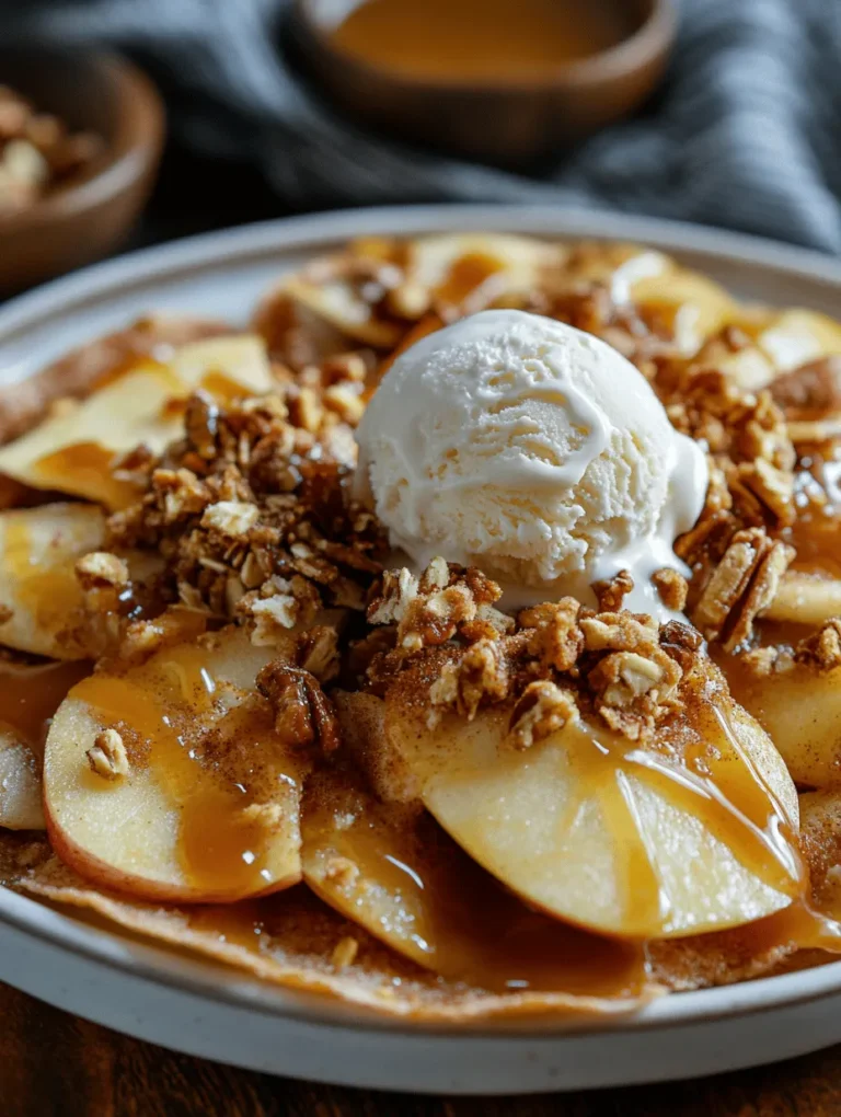 Get ready to indulge in a sweet and crunchy dessert that will revive your love for comfort food! These Crispy Apple Cinnamon Dessert Nachos combine the warmth of cinnamon-spiced apples with the satisfying crunch of homemade tortilla chips, making it a delightful treat for family gatherings or cozy nights in. The playful concept of nachos gets a unique twist, transforming them from savory to sweet in just 30 minutes. This recipe is perfect for anyone who adores the flavor of fall and enjoys sharing delicious desserts that are both fun and easy to make!