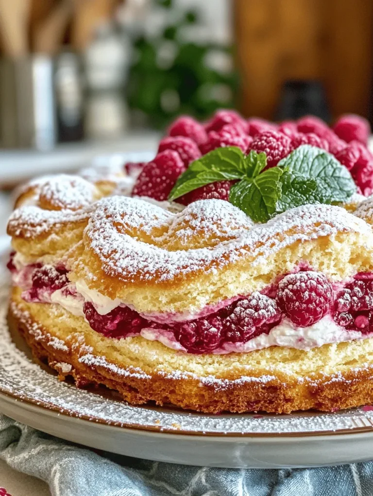 Are you searching for a show-stopping dessert that combines the zesty freshness of raspberries with the rich creaminess of cream cheese? Look no further than this Raspberry Cream Cheese Danish Cake! Perfect for brunches, special occasions, or simply to satisfy your sweet tooth, this cake is not only visually stunning but also bursting with flavor. The contrasting layers of fluffy cake, luscious cream cheese filling, and tangy raspberry topping create a delightful harmony that is sure to impress family and friends.