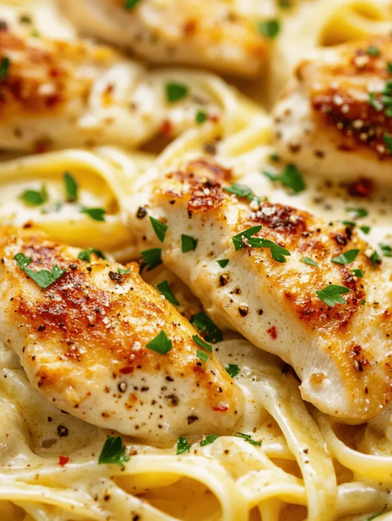 Craving a comforting, creamy, and flavorful dish? Look no further than this Creamy Garlic Parmesan Chicken Pasta! This mouth-watering dish combines tender chicken strips, al dente pasta, and a rich garlic Parmesan sauce that coats everything beautifully. Perfect for a cozy weeknight dinner or an impressive meal for guests, this recipe is sure to please everyone at the table. Its simplicity and deliciousness make it stand out as a favorite in many households. Let’s dive into how you can create this culinary masterpiece!