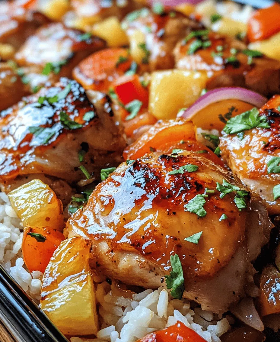 If you’re looking for a delicious and effortless meal that combines the flavors of the tropics with the convenience of a one-pan dish, look no further than Hawaiian Chicken Sheet Pan. This vibrant recipe is not only a feast for the taste buds but also a time-saver for busy individuals and families. With juicy chicken thighs, sweet pineapple, and colorful fresh vegetables, this dish brings a touch of Hawaiian sunshine to your dinner table.