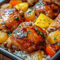 If you’re looking for a delicious and effortless meal that combines the flavors of the tropics with the convenience of a one-pan dish, look no further than Hawaiian Chicken Sheet Pan. This vibrant recipe is not only a feast for the taste buds but also a time-saver for busy individuals and families. With juicy chicken thighs, sweet pineapple, and colorful fresh vegetables, this dish brings a touch of Hawaiian sunshine to your dinner table.