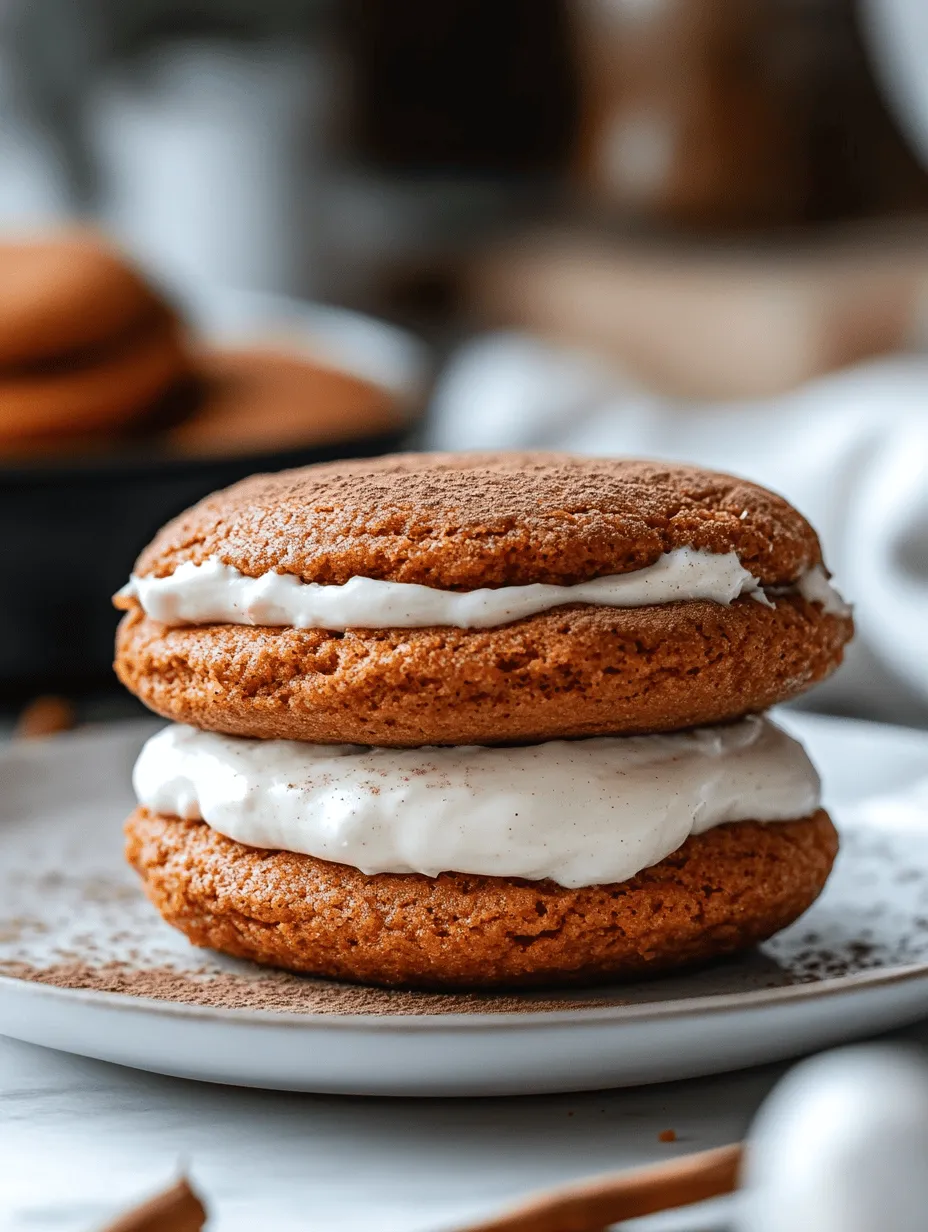 If you're a fan of carrot cake, then get ready to fall in love with these Carrot Cake Whoopie Pies with Cream Cheese Frosting! Imagine biting into a soft, spiced carrot cake cookie, filled with luscious cream cheese frosting that oozes with flavor. These treats not only satisfy your sweet tooth, but they also bring a nostalgic touch to your dessert table with their delightful combination of flavors and textures. Perfect for gatherings, celebrations, or just a cozy afternoon at home, these whoopie pies are sure to impress anyone who tries them!