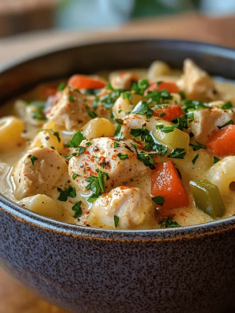 Are you craving a hearty, creamy, and flavorful dish that transports you straight to the heart of Louisiana? Look no further than this Creamy Parmesan Cajun Chicken Pasta Soup! This finger-licking recipe combines the zesty magic of Cajun spices with tender chicken, fresh vegetables, and al dente pasta, all melded in a silky creamy broth. This dish is not only comforting but also perfect for family gatherings or cozy nights in. Let's get cooking!