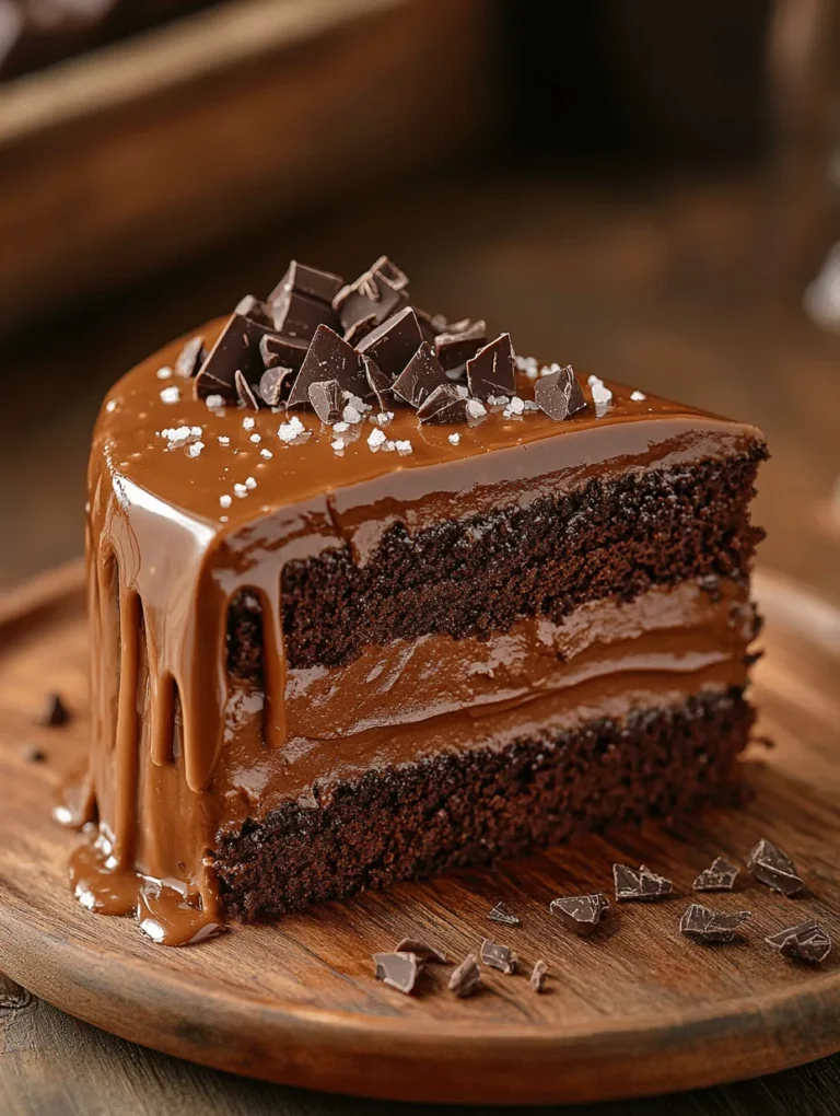 Imagine a slice of moist, decadent chocolate cake topped with silky chocolate frosting and a rich caramel drizzle cascading down its sides. This Ultimate Caramel Drizzle Chocolate Cake is not just a dessert; it’s a celebration of flavors and textures that will elevate any gathering. With its luscious layers and sweet charm, it's no wonder that this cake is a favorite for birthdays, anniversaries, or just a cozy weekend treat. Join me as we dive into this irresistible treat that's sure to impress your friends and family!