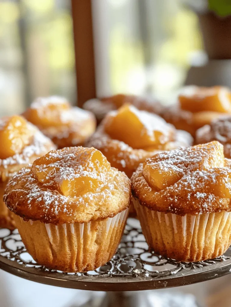 Imagine biting into a warm muffin, soft and juicy with luscious pieces of peach, drizzled with a sweet bourbon glaze that adds a touch of sophistication. These Bourbon Glazed Peach Cobbler Muffins are a delightful twist on a classic dessert, perfectly blending the heartiness of a muffin with the sweet and summery flavors of peach cobbler. Ideal for brunch or as a delicious afternoon snack, these muffins are popular not only for their flavor but also for how easily they come together. Whether you’re a baking pro or a beginner, this recipe is bound to impress!